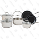 Concentrix 10-Piece Stainless Steel Cookware Set | $220 | StackSocial